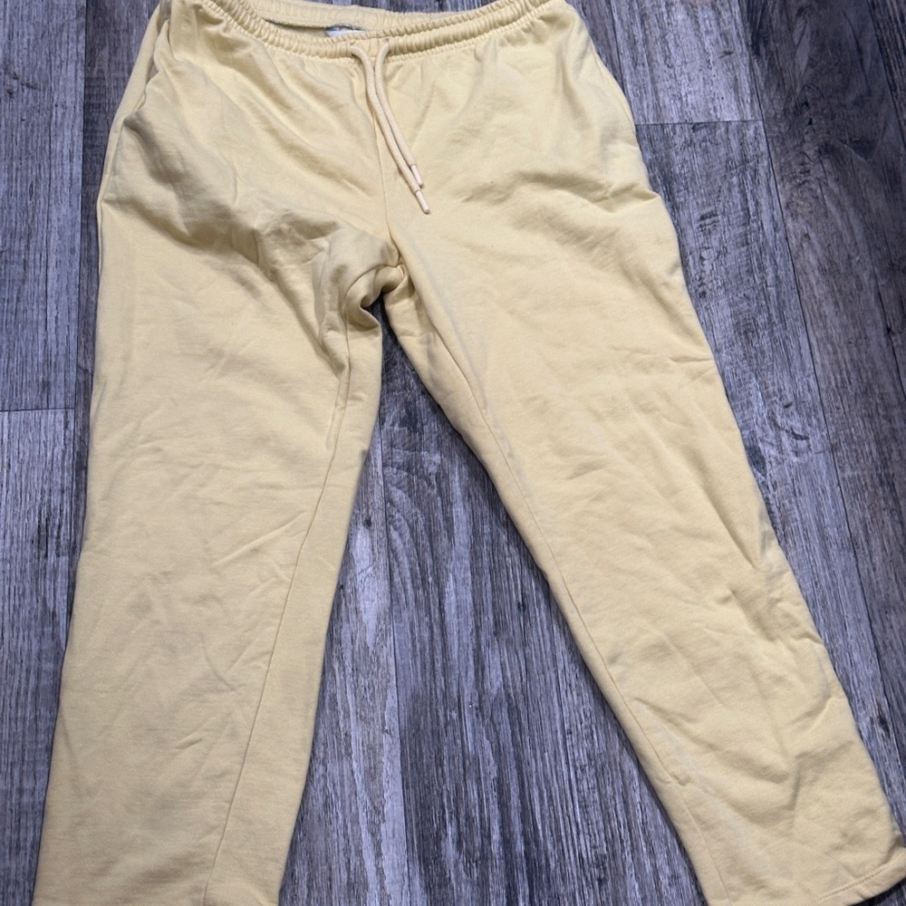 Yellow Jogger Pants - Picture 2 of 4